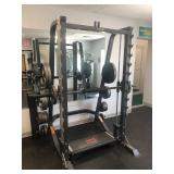 Deluxe Hoist Smith Workout Weight/Bench System