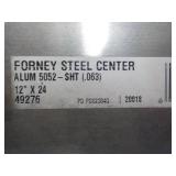 Forney 12" x 24" Aluminum Sheet...