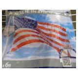 4 ft x 6 ft Nylon US Flag...