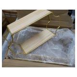 Set of 3 Gold Trimmed Floating Wall...