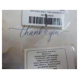 40 Thank you Gift Bags 7 x 9"...