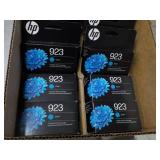 8 Cyan 923 Ink Cartridges...