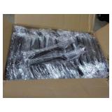 1000 Individually Wrapped Black Pla...