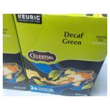 2 Keurig Celestial Decaf Green Tea ...