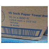 6 rolls En Motion 10" White 1 Ply P...