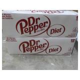 2 Diet Dr. Pepper 12 packs...