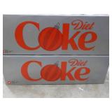 2 Diet Coke 12 Packs...