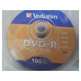 100 Verbatim DVD-R...