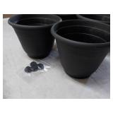 4 Plant Pots 5 x 7"...
