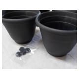 4 Plant Pots 5 x 7"...