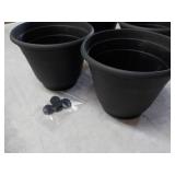 4 Plant Pots 5 x 7"...