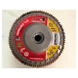 GCW Abrasives Ceramic Flap Disc 4 1/2 x 5/8-11 (Qty 10)