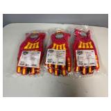 Iron Clad Kong Rigger Grip Cut 5 Gloves (3 Pair) XXL