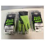 Iron Clad Kong Waterproof Gloves (Qty 3) Large