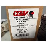CGW Abrasives eXtreme II Flap Disc 4 1/2 x 7/8 XL (Qty 10)