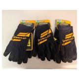 Iron Clad Work Crew Gloves (3 pair) XL
