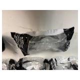 Body Guard G6 Series Safety Glasses Clear Frame, Clear Uncoated Lens (Qty 8)