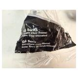 Body Guard G6 Series Safety Glasses Clear Frame, Clear Uncoated Lens (Qty 8)