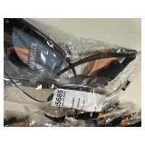 Kleen Guard Nemesis Safety Eyewear: Indoor/Outdoor Lens with Black Frame (Qty 14)