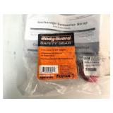 6" Black Safety Strap Loop Web Harness Kit, 6" Black Safety Strap Carabineer Harness Kit, Cross Arm Tie-Off Adapter & EZ-Cleans Kit