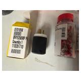 Miscellaneous Electrical - 3M and Powerphase Tape, Maxi-Blade 40 AMP, Fork Terminals, Plug End and more (See pictures for details)