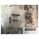 Various Fittings and Connectors, includes Amflo Couplers