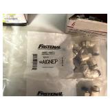 Various Fittings and Connectors, includes Amflo Couplers