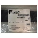 Three Door Brush Sweep Seals: 2 x 36, 3 x 36 and 3 x 28.5