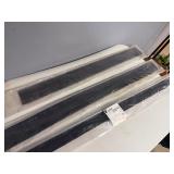 Three Door Brush Sweep Seals: 2 x 36, 3 x 36 and 3 x 28.5