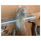 Free Standing Brushed Nickel Tub Faucet with Hand Shower. Never installed. In original box.