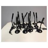 Gooseneck Podium Microphones with Auxiliary Input (Qty 13)