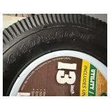 Set of Two Farm & Ranch Utility/General Purpose 13" Tires 4.10/3.50-6