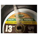 Set of Two Farm & Ranch Utility/General Purpose 13" Tires 4.10/3.50-6