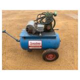 Speedaire Compressor, Works, Pulley on Electric Motor needs TLC