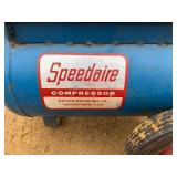 Speedaire Compressor, Works, Pulley on Electric Motor needs TLC