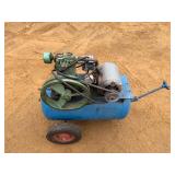Speedaire Compressor, Works, Pulley on Electric Motor needs TLC