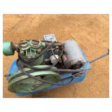 Speedaire Compressor, Works, Pulley on Electric Motor needs TLC