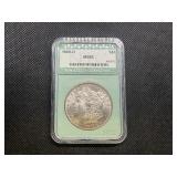 1885 O Morgan Silver Dollar NTC MS65