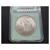 1885 O Morgan Silver Dollar NTC MS65