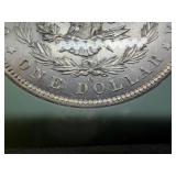 1885 O Morgan Silver Dollar NTC MS65