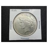 1922 Peace Silver Dollar