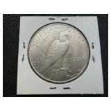 1923 D Peace Silver Dollar