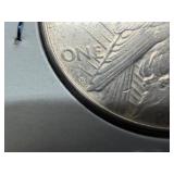 1923 D Peace Silver Dollar