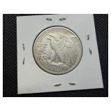 1942 S Silver Walking Liberty Half Dollar
