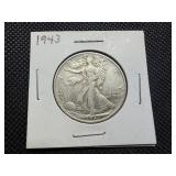 1943 Silver Walking Liberty Half Dollar