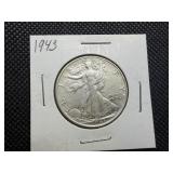 1943 Silver Walking Liberty Half Dollar