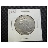 1943 Silver Walking Liberty Half Dollar