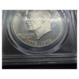 1976 S Bicentennial Ike Dollar PCGS PR69DCAM Clad Type 2