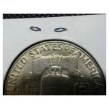 1957 D Silver Franklin Half Dollar