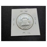 1958 Silver Franklin Half Dollar